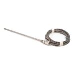 TERMOCUPLA TIPO J 3 MM X 30 MM 3M CABLE ENMALLADO MAFAM