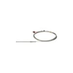 TERMOCUPLA TIPO K, BULBO SENCILLO 3/16 PULG (4.7MM) X 10 CM, 0-500C, CON 2 METROS DE CABLE FIBRA DE VIDRIO ENMALLADO, MAZPAK