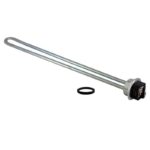 RESISTENCIA ROSCA 3000W 240V 10 PULGADAS LARGO 1 PULGADA NPT PLATEADA