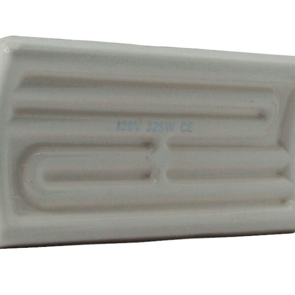 RESISTENCIA CERAMICA INFRAROJA DE CARA CURVA 325W @ 120V 122X60MM