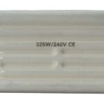 RESISTENCIA CERAMICA INFRAROJA DE CARA CURVA 325W @ 240V 122X60MM