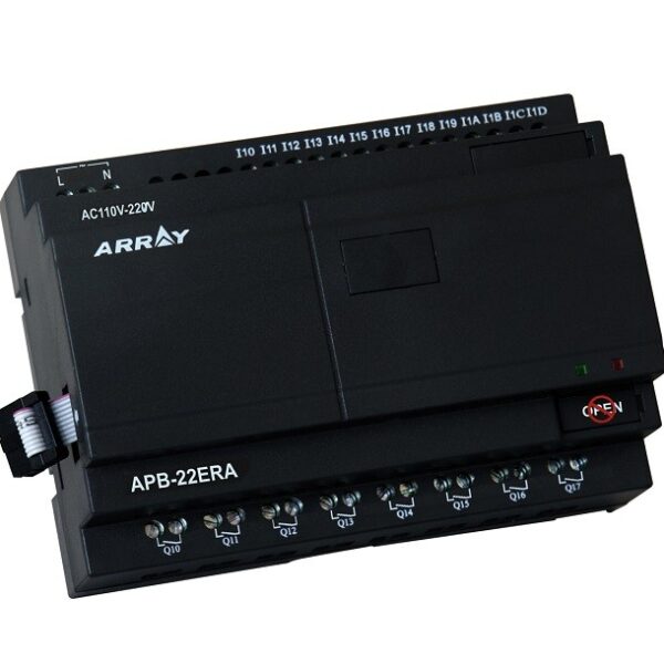 MODULO DE EXPANSION 100-240VAC 14 ENTRADAS DIGITALES Y 8 SALIDAS DE RELE COMPATIBLE UNICAMENTE CON LOS MINI PLC CON PANTALLA CON PANTALLA