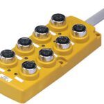 CAJA DE TERMINALES PARA CONEXION DE 8 SENSORES CON 5M DE CABLE