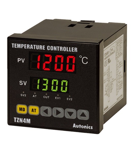 02-03-004_1-1.jpg CONTROL TEMP TZN 72X72MM 100-240VAC SAL.RELE + 1 ALARMA - Imagen 1