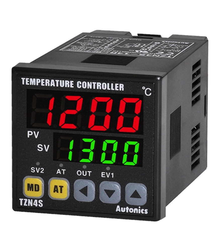 02-03-008_1-1.jpg CONTROL TEMP TZN 48X48MM 100-240VA SAL.4-10mA + 1 ALARMA - Imagen 1