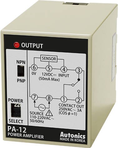 02-03-054_1-1.jpg CONTROL PARA SENSOR ENTRADA NPN O PNP ALIMENTACION 110-240VAC - Imagen 1