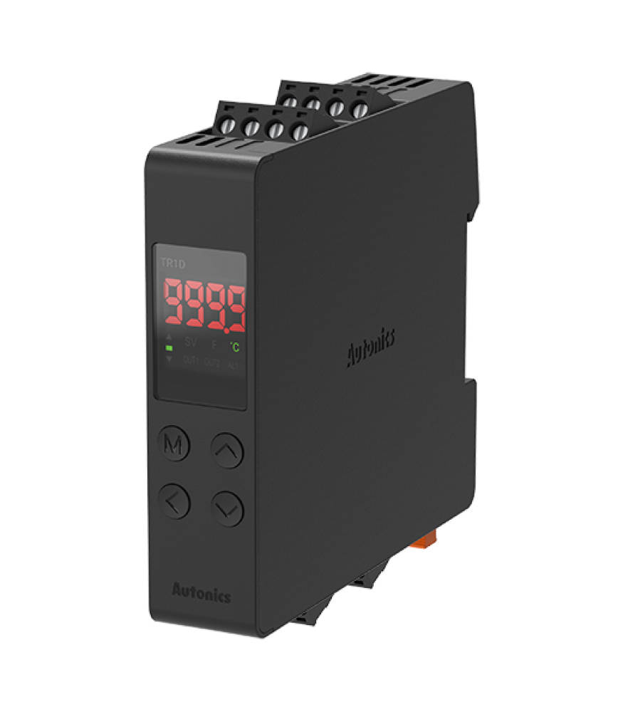 02-03-061_1-1.jpg CONTROLADOR DE TEMPERATURA PARA RIEL DIN TR1D SALIDA RELE 100-240VAC - Imagen 1