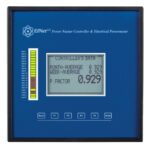 CONTROLADOR DE FACTOR DE POTENCIA 16 ETAPAS ALIMENTACION 90-250VAC, POTENCIA 0-550VAC, PANTALLA LCD MONOCROMATICA, COMUNICACIÓN RS485 PROTOCOLO MODBUS