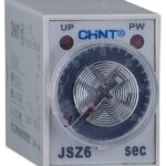 TEMPORIZADOR ANALOGO 2.5-30 M 24VDC 8 PINES PLANOS CHINT