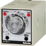 TEMPORIZADOR ANALOGO 11PIN MULTIPLE RANGO 0 A 1 CON 2 RELES