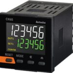 TEMPORIZADOR/CONTADOR 45X45MM  6 DIGITOS LCD PNP/NPN 2 RELES 100-240VAC 50/60Hz