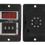 TEMPORIZADOR ANA/DIG 999MIN BASE 8 PIN 240VAC 60HZ 49X61MM