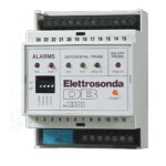 CONTROL DE NIVEL POR ELECTROSONDA 220VAC 2NA+2NC ALARMA ALTA Y BAJA 7 ELECTRODOS NO INCLUIDOS RIEL DIN