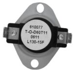 TERMOSTATO DISCO BIMETAL 19MM 25A 240VAC 130-110C 60T11