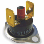 TERMOSTATO DISCO BIMETAL 19MM 25A 240VAC 300-260C 60T11