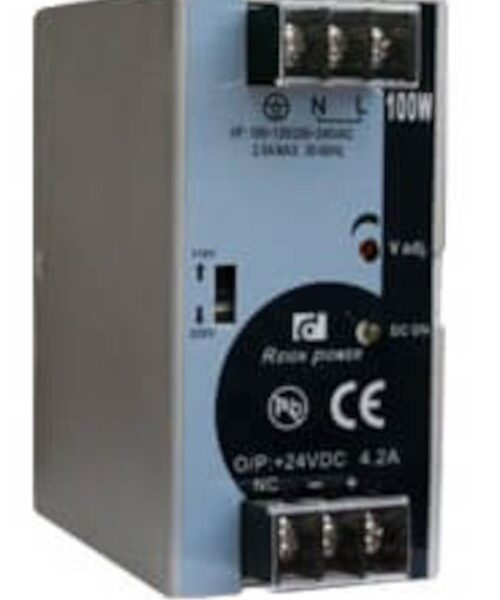 FUENTE SWITCHEADA 100W 24VDC 4.2A ALIMEN.100/240VAC RIEL DIN