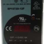 FUENTE SWITCHEADA 72W 12VDC 6A ALIMEN.100/240VAC RIEL DIN