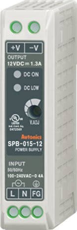 02-15-049_1-1.jpg FUENTE SWITCHEADA 15W 12VDC 1.3A ALIMENTACION 100/220VAC RIEL DIN - Imagen 1