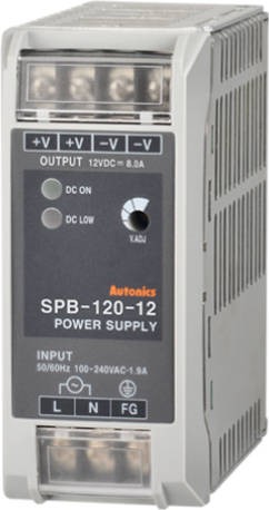 02-15-051_1-1.jpg FUENTE SWITCHEADA 120W 12VDC 10A ALIMENTACION 100/220VAC RIEL DIN - Imagen 1