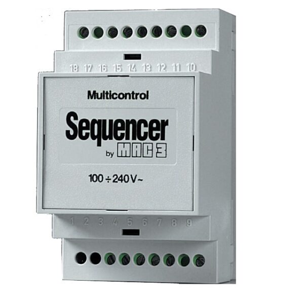 RELE ALTERNADOR/SECUENCIADOR PARA 2 BOMBAS 110/230VAC