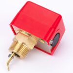 INTERRUPTOR DE FLUJO 16A 1 PULGADAS  NPT 125 VAC 5C-120C PLASTICA ROJA
