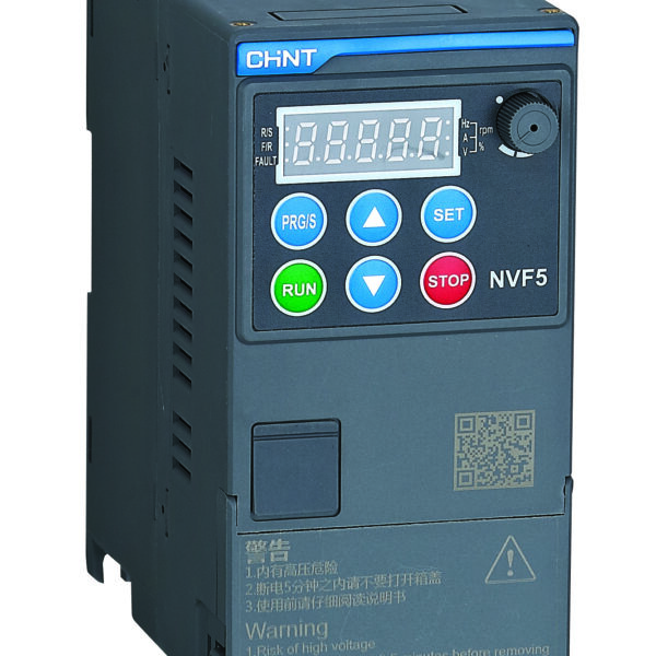 VARIADOR DE FRECUENCIA 1F 1HP 200-240VAC 5A SERIE NVF5 CHINT