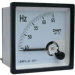 FRECUENCIOMETRO DE PANEL 0-65 72 X 72 220V