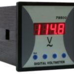 VOLTIMETRO 4 DIGITOS 10-600 V 100-240 VAC 96X96 PROGRAMABLE