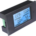 AMPERIMETRO/VOLTIMETRO RANGO AC80-260V 0-20A