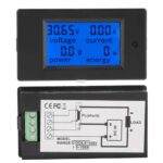 AMPERIMETRO/VOLTIMETRO RANGO 6.5-100VDC 0-100A CON