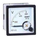 MEDIDOR ANALOGO, AMPERIMETRO INDIRECTO PANEL NP48-A 200/400A - 5A. CLASS 1.5