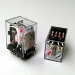RELE 8 PINES PLANOS BOBINA 12VDC 5A