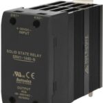 RELE SSR SRH1 40A 48-480VAC CONTROL 4-30VDC CRUCE POR CERO CON DISIPADOR