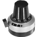 PERILLA POTENCIOMETRO 15V DIAMETRO DE EJE 6.35MM