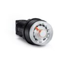 POTENCIOMETRO MARCA EMAS DE 2,2KOHM UNA VUELTA EN 22MM DE DIAMETRO CON ESCALA ANALOGICA DE 0-100 CAPACIDAD 1W GRADO DE PROTECCION IP65