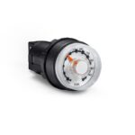 POTENCIOMETRO MARCA EMAS DE 5KOHM UNA VUELTA EN 22MM DE DIAMETRO CON ESCALA ANALOGICA DE 0-100 CAPACIDAD 1W GRADO DE PROTECCION IP65