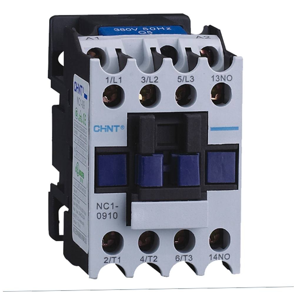 04-05-001_1.jpg CONTACTOR NC1 12 AMP AC3 240VAC 3P+NO 60HZ UL - Image 1