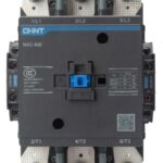 CONTACTOR CATEGORÍA AC-3 / AC-4 MARCA CHINT SERIE NXC 400 AMPERIOS 150HP @ 240V 3F / 300HP @ 480V 3F / 350HP @ 600V 3F 3 POLOS DE POTENCIA+1 N +1 NC CONTROL BOBINA AC/DC 220V-240V RANGO 85% A 110% IEC