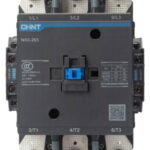 CONTACTOR CATEGORÍA AC-3 AC-4 MARCA CHINT SERIE NXC 265 AMPERIOS 100HP @ 240V 3F 200HP @ 480V 3F / 250HP @ 600V 3F 3 POLOS DE POTENCIA + 1 NA+1 NC CONTROL BOBINA AC/DC110V-127V RANGO 85%A 110% IEC