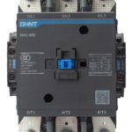 CONTACTOR CATEGORÍA AC-3 / AC-4 MARCA CHINT SERIE NXC 400 AMPERIOS 150HP @ 240V 3F / 300HP @ 480V 3F / 350HP @ 600V 3F 3 POLOS DE POTENCIA+1 NA+1 NC CONTROL BOBINA AC/DC 110V-127V RANGO 85% A 110% IEC
