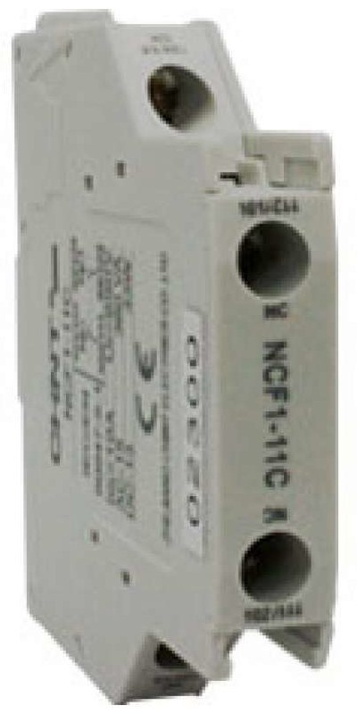04-08-039_1.jpg CONTACTO AUXILIAR LATERAL 1NA+1NC P CONTACTOR NC1 - Image 1