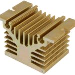 DISIPADOR DE CALOR ALUMINIO ANODIZADO PARA SSR MONOFASICO