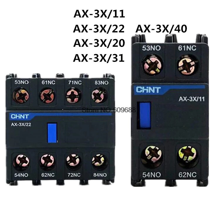 04-08-101_1.jpg CONTACTO AUXILIAR SUPERIOR 3NA+1NC PARA CONTACTOR NXC 6-630A SERIE NEXTCHINT - Image 1