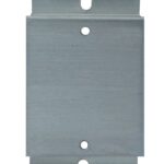 DISIPADOR DE CALOR DE ALUMINIO PARA 1 RELE DE ESTADO SOLIDO DE  10 A 20 AMP TAMAÑO 50X60X50MM, MARCA TM