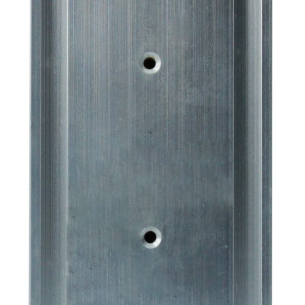 DISIPADOR DE CALOR DE ALUMINIO PARA 1 RELE DE ESTADO SOLIDO DE  10 A 70 AMP TAMAÑO 132X68X80MM, MARCA TM