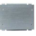 DISIPADOR DE CALOR DE ALUMINIO PARA 2 RELE DE ESTADO SOLIDO DE  10 A 40 AMP TAMAÑO 110X80X80MM, MARCA TM