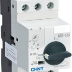 GUARDAMOTOR AJUSTABLE 24-32A 600V RIEL DIN MANDO ROTATIVO NS2-25X CHINT