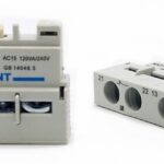 CONTACTO AUXILIAR FRONTAL DE GUARDAMOTOR 1NA + 1NC NS2-AE11 (NS2-25/32/25X/32X/80)