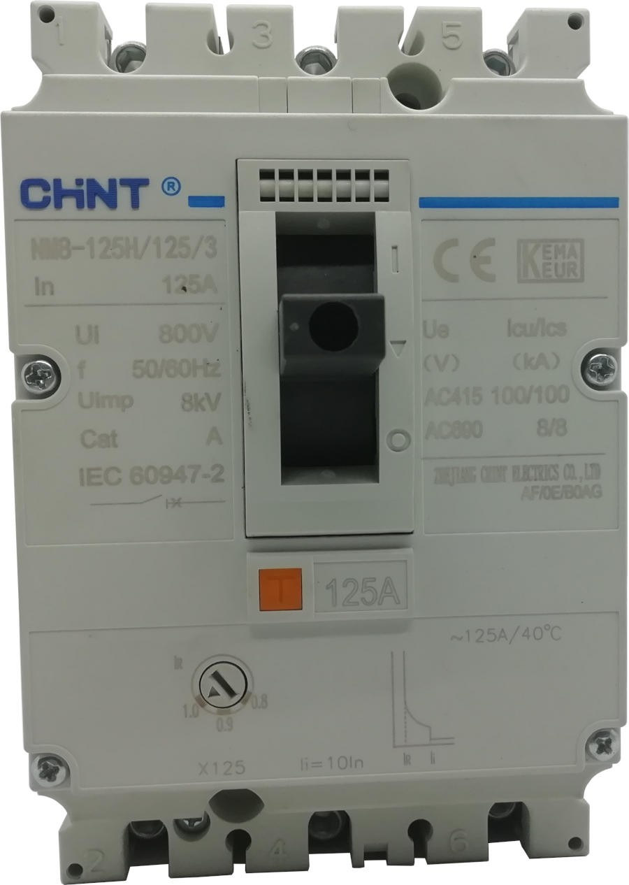 04-13-030_1.jpg BREAKER CAJA MOLDEADA NM8 3 POLOS 125A AJUSTABLE 100A-125A - Image 1