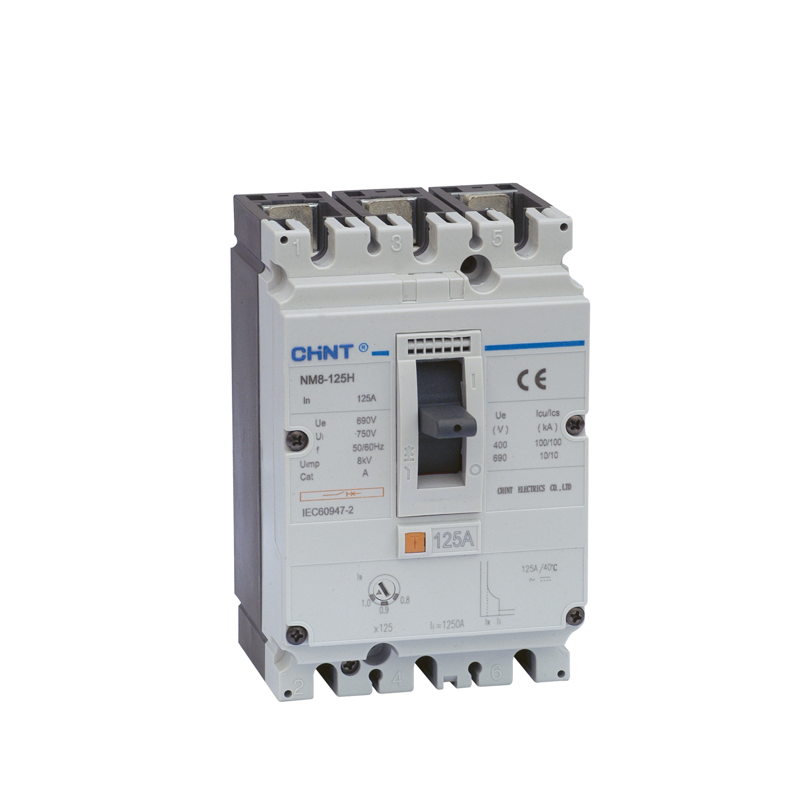 04-13-060_1.jpg BREAKER DE CAJA MOLDEADA AJUSTABLE 3 POLOS 16A ICU 50KA/500VAC NM8 CHINT - Image 1